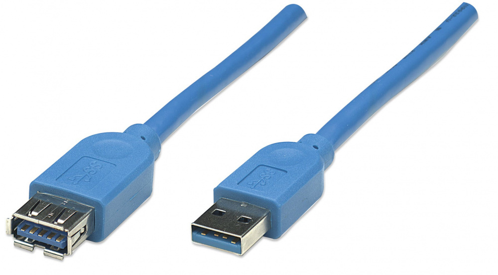 Cable de Extensión USB de Súper Velocidad MANHATTAN -